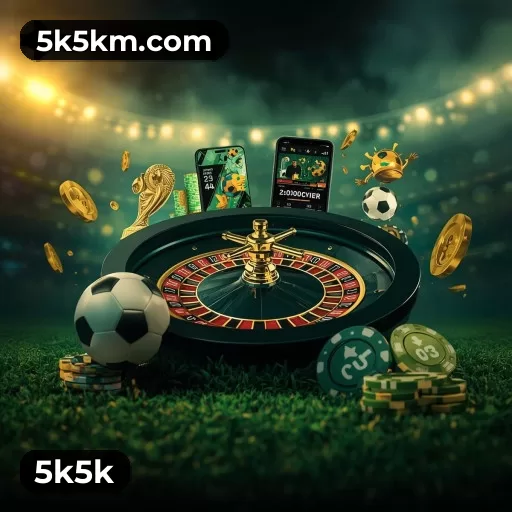 App 5k5k com catálogo premium, PIX e suporte 24/7